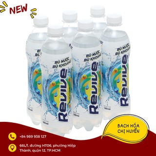 Lốc 6 chai nước uống Isotonic Revive muối khoáng 500ml