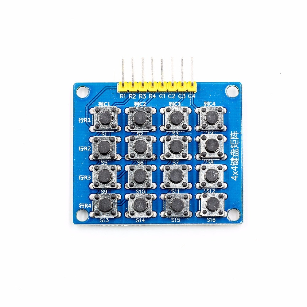 8pin 4x4 4*4 Matrix 16 Keys Button Keypad Keyboard Breadboard Module Mcu for arduino Diy Kit | BigBuy360 - bigbuy360.vn