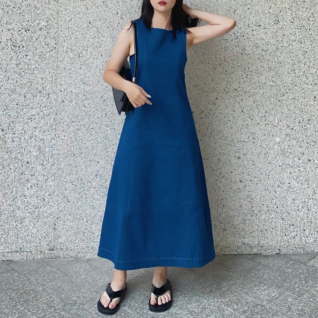 là min - Đầm suông Thủy Điểu Long Dress