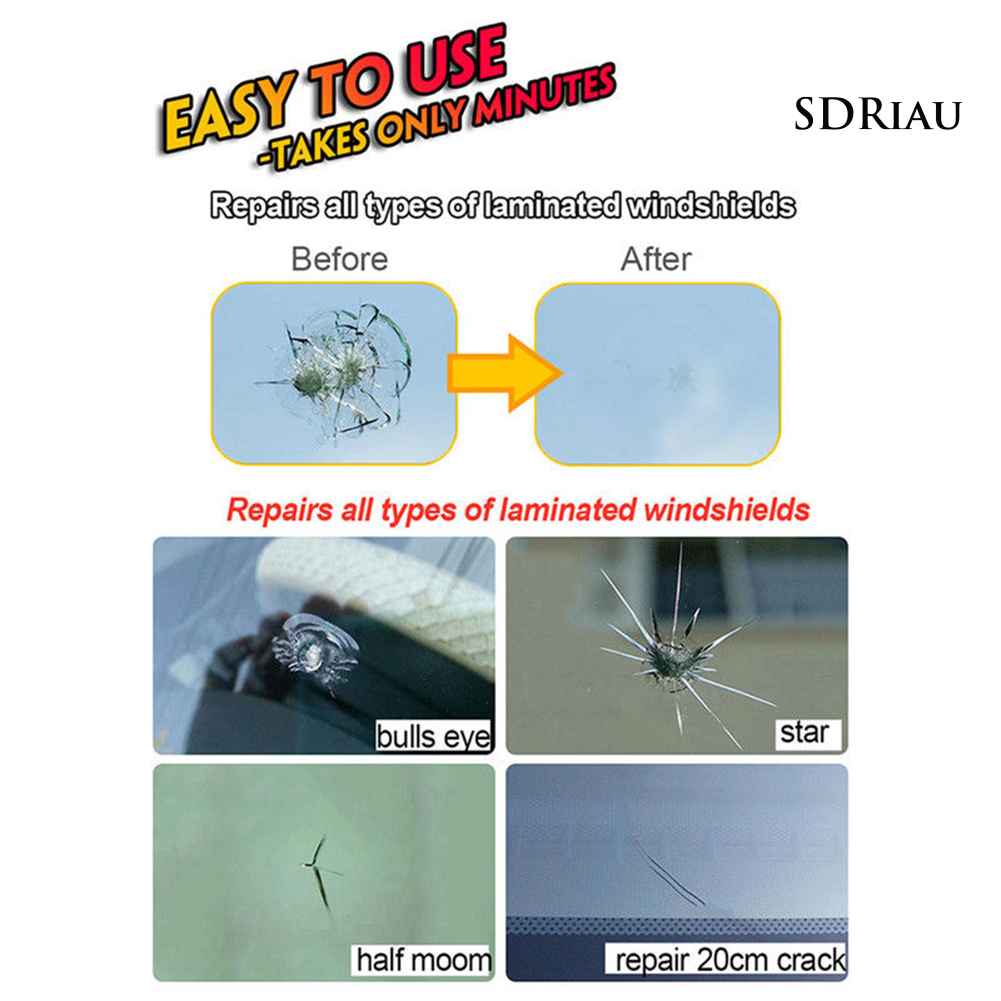 Bộ Dụng Cụ Sửa Kính Chắn Gió Xe Hơi