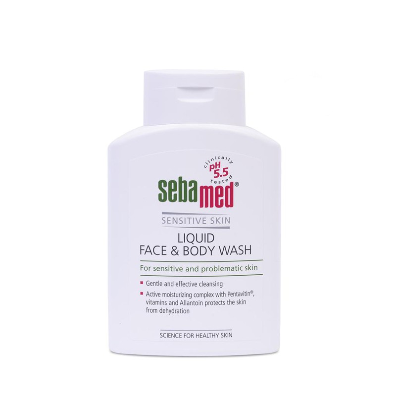 Sữa Rửa Mặt Và Tắm Toàn Thân Sebamed Face &amp; Body Wash pH5.5 (200ml)