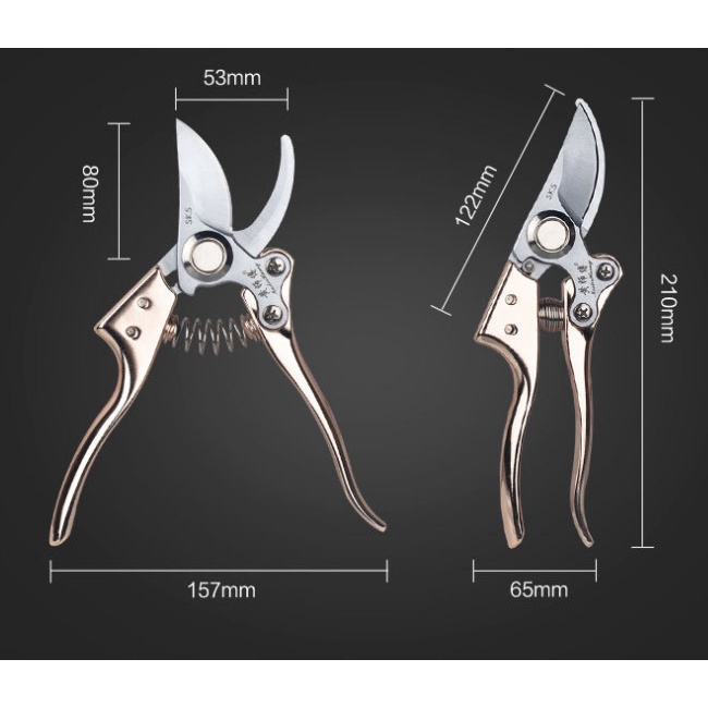 Kéo Cắt Cành Cây Kéo Tỉa Lưỡi Thép SK5 Nhật Bản Siêu Sắc