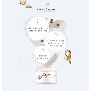 TẨY DA CHẾT DOVE ĐỨC