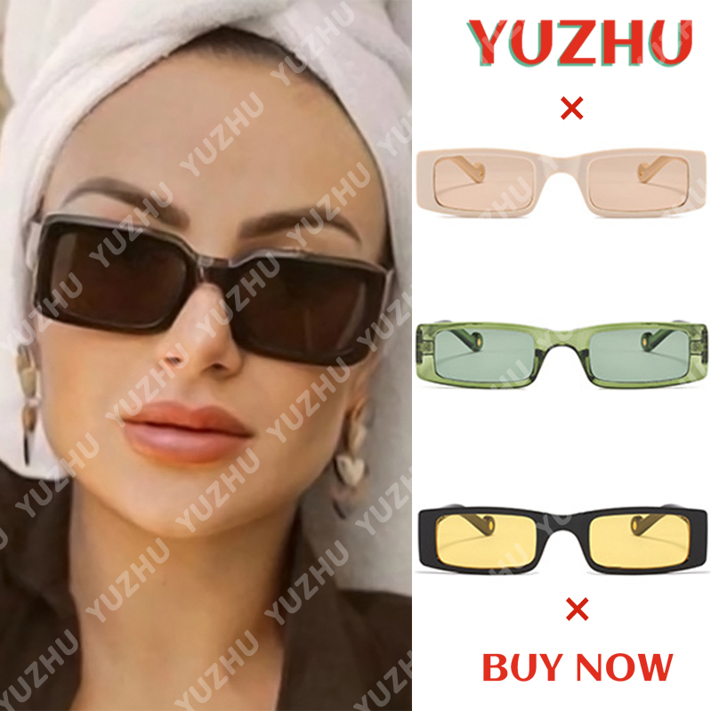 Kính Râm Thời Trang Hình Chữ Nhật Phong Cách Retro Cá Tính