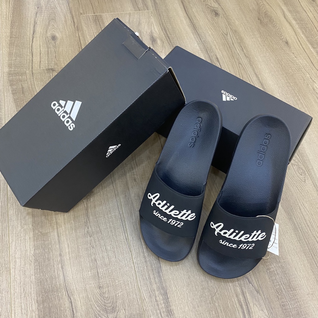 [CHÍNH HÃNG] DÉP ADIDAS SHOWER RETRO 1972 *ĐEN* - Code: GW8747