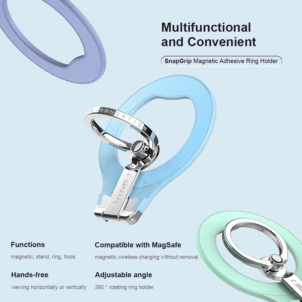 Giá đỡ điện thoại Nillkin có nam châm hít để bàn thông dụng