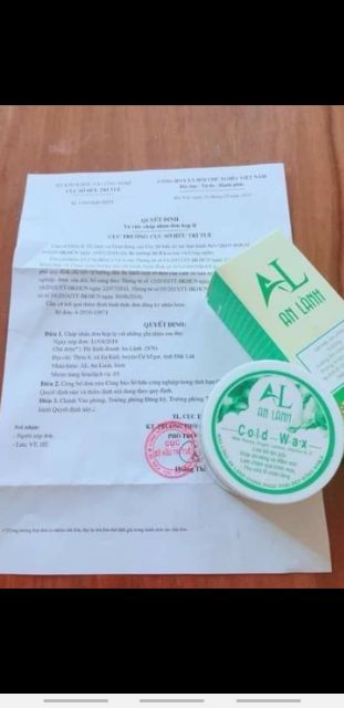 Combo Wax Lông An Lành(Tặng 50 tờ giấy và 2 que Wax). Gồm Wax Lông An Lành và Mỡ Trăn An Lành | BigBuy360 - bigbuy360.vn