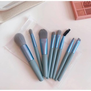 Bộ 8 cọ trang điểm pastel mini