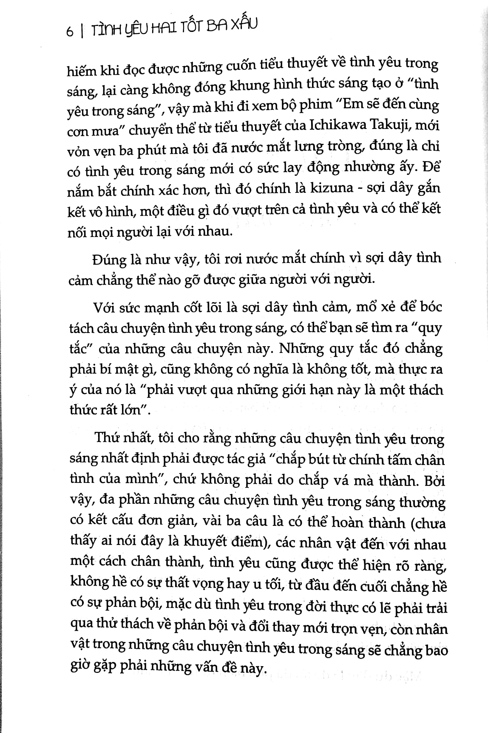 Sách - Tình Yêu Hai Tốt Ba Xấu