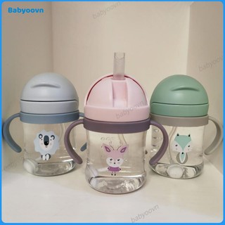 Bình nước chống sặc cho em bé,bé tập uống nước bằng bình có 2 quai cầm tiện dụng