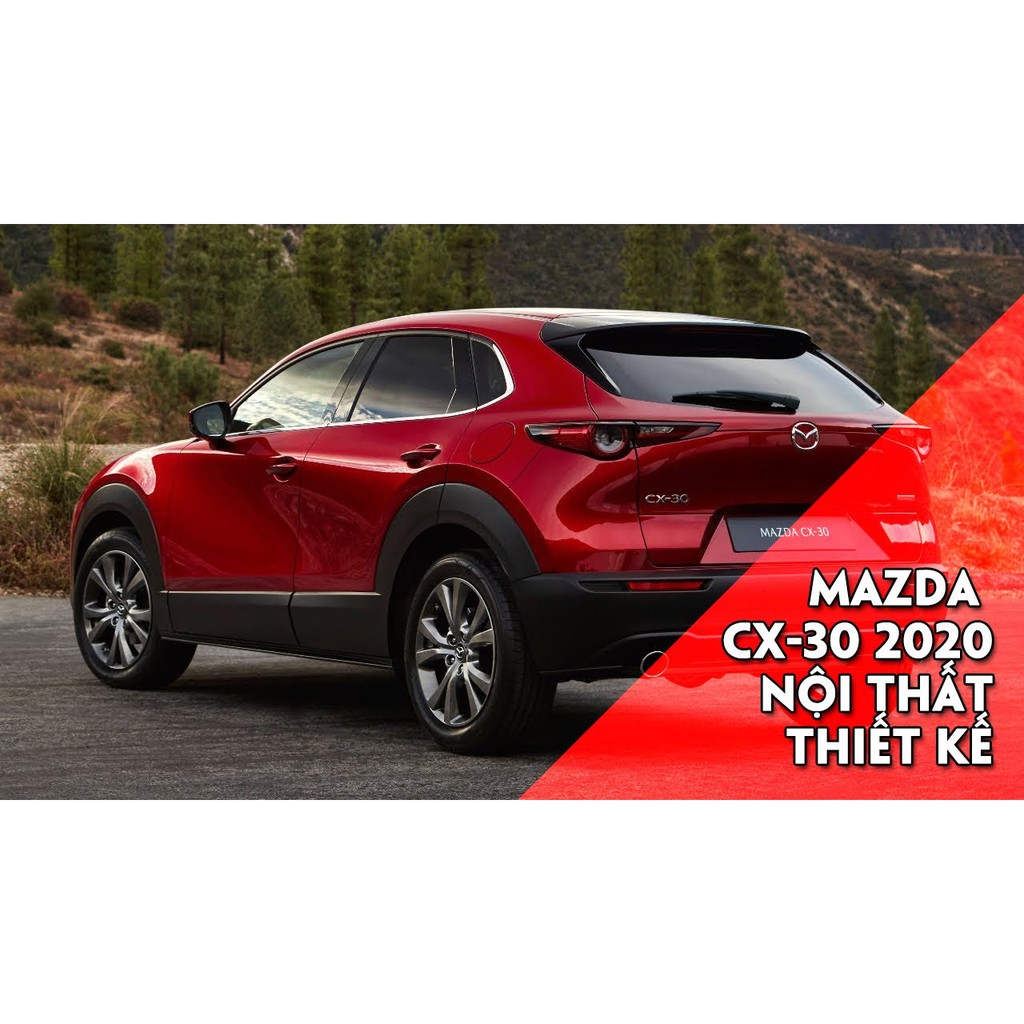 MAZDA CX30: Phim PPF dán bảo vệ trụ cửa - AUTO6 - chống xước, che mờ đi các vết xước cũ, giữ nguyên zin độ bóng cho xe