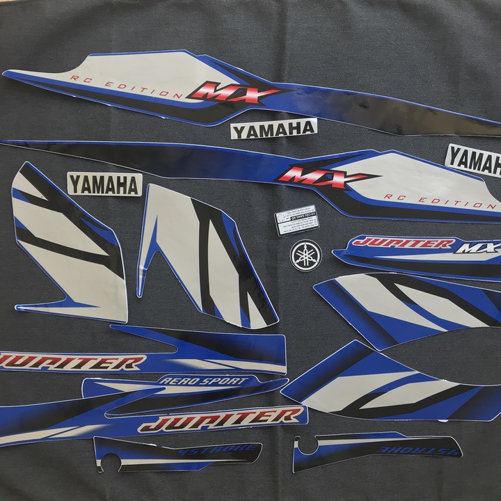 [CỰC RẺ] Bộ tem rời dán full xe JUPITER THÁI mẫu nhỏ hàng siêu bền như zin( Nhiều màu )