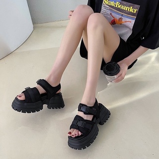 (HÀNG ORDER/ ẢNH THẬT) Dép sandal đế độn bánh mì ulzzang