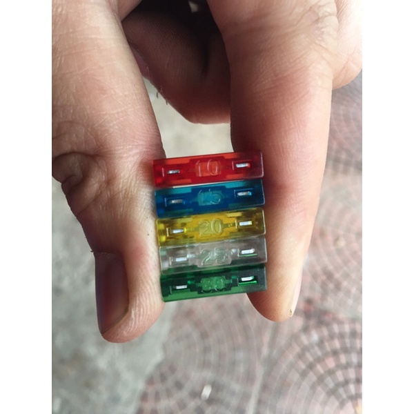 10 loại cầu chì thông dụng cho ô tô, xe máy