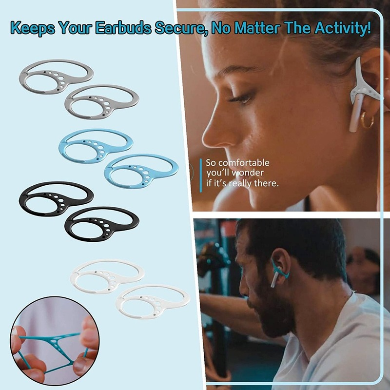 1 Cặp Nút Tai Nghe Bằng Silicone Sáng Tạo | BigBuy360 - bigbuy360.vn