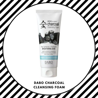 Sữa rửa mặt than hoạt tính Dabo Charcoal Cleansing Foam 150ml