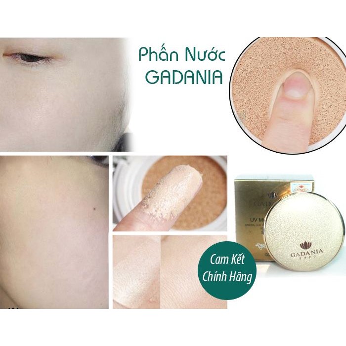 Phấn nước CUSHION GADANIA Nhật Bản (kèm lõi thay thế)