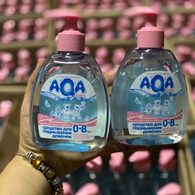 DUNG DỊCH VỆ SINH AQA BABY CỦA NGA (0 đến 8 tuổi (200ml)