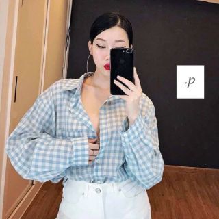 mẫu sơ mi  kẻ  đũi  túi ngực_dP