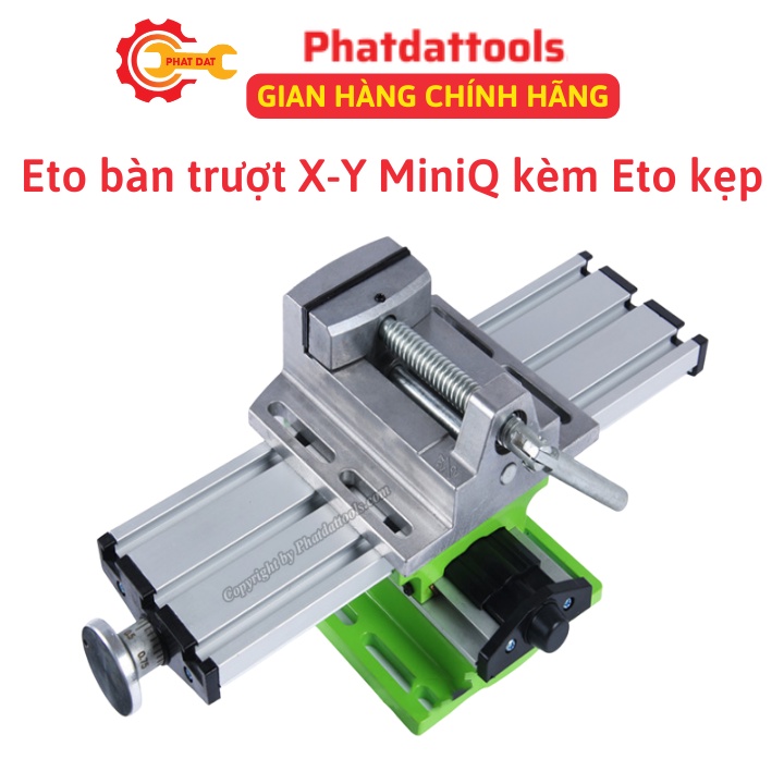 Eto Bàn Trượt X-Y MiniQ Kèm Eto Kẹp Cao Cấp