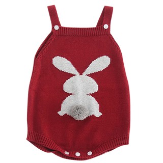 Bộ Áo Liền Quần Hình Con Thỏ Cho Bé