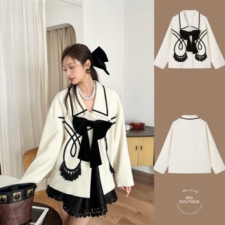 Iris fashion 𝘍𝘢𝘯𝘵𝘢𝘴𝘺𝘭𝘢𝘯𝘥 𝘚𝘦𝘳𝘪 autumn breeze jacket ij2022n153 áo jacket kiểu dáng cá tính