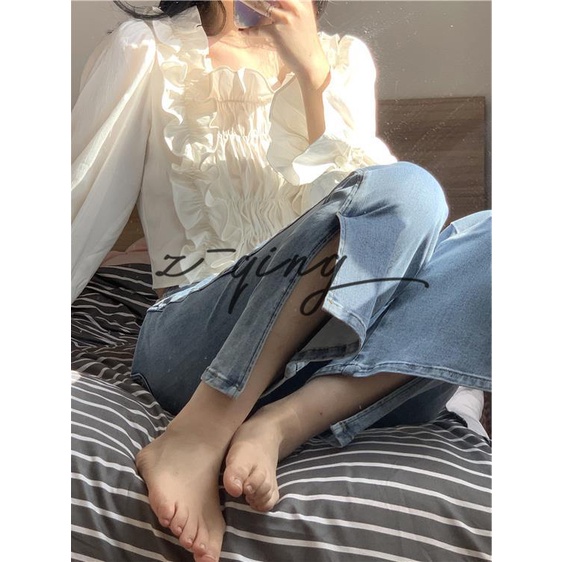 Áo Kiểu Dài Tay Thiết Kế Mới Thời Trang Mùa Hè Dành Cho Nữ