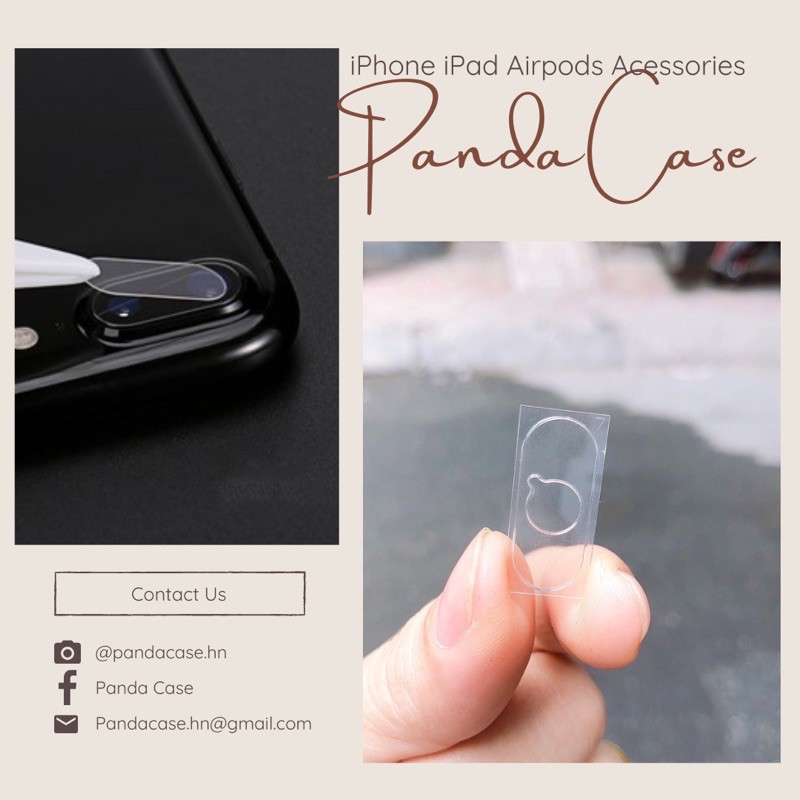 Kính cường lực dẻo bảo vệ camera iphone