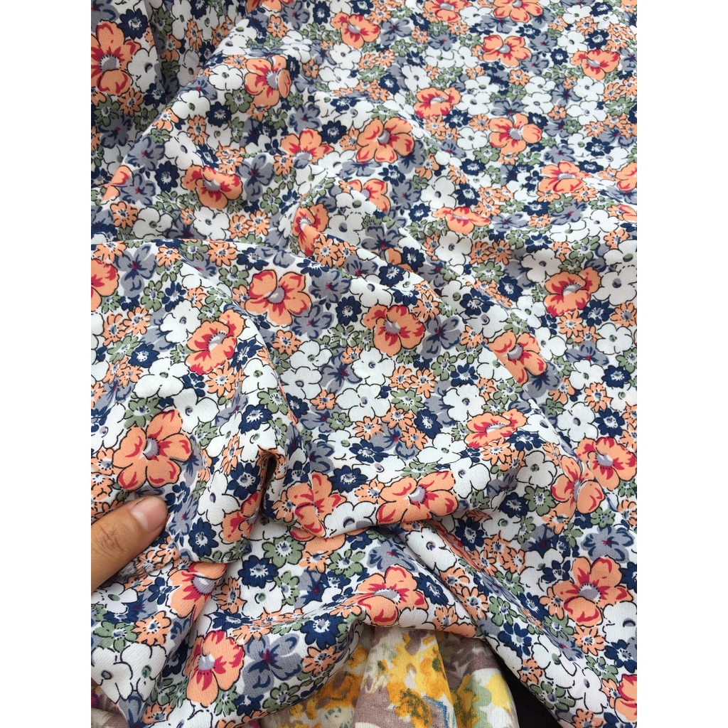 ❤️❤️❤️Lụa tằm hoa nhí 2565