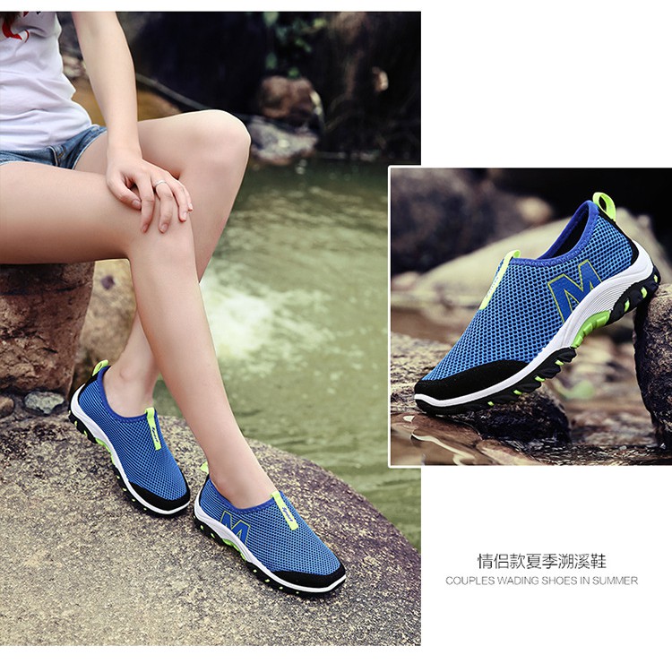 Giày đôi nam nữ, giày thể thao nam nữ giày lưới giày phượt giày dã ngoại giày du lịch giày cắm trại