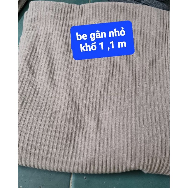 vải thun gân tăm