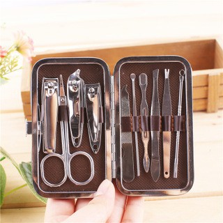 BỘ BẤM CẮT MÓNG TAY 10 MÓN giarebatngo