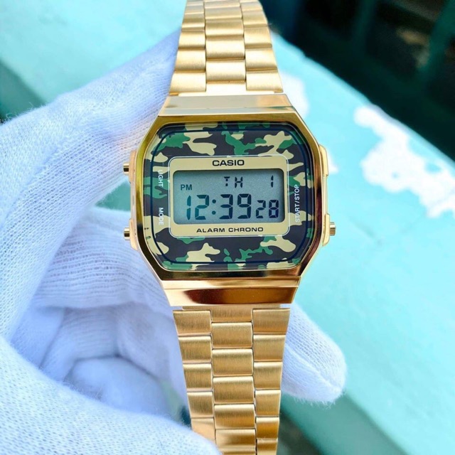 [ QUINN FASHION ] Đồng Hồ Unisex CA SSIO A168 💥FULLBOX💥 Chống Nước Dây Thép Không Gỉ Siêu Bền Đẹp - BH 12 THÁNG | BigBuy360 - bigbuy360.vn