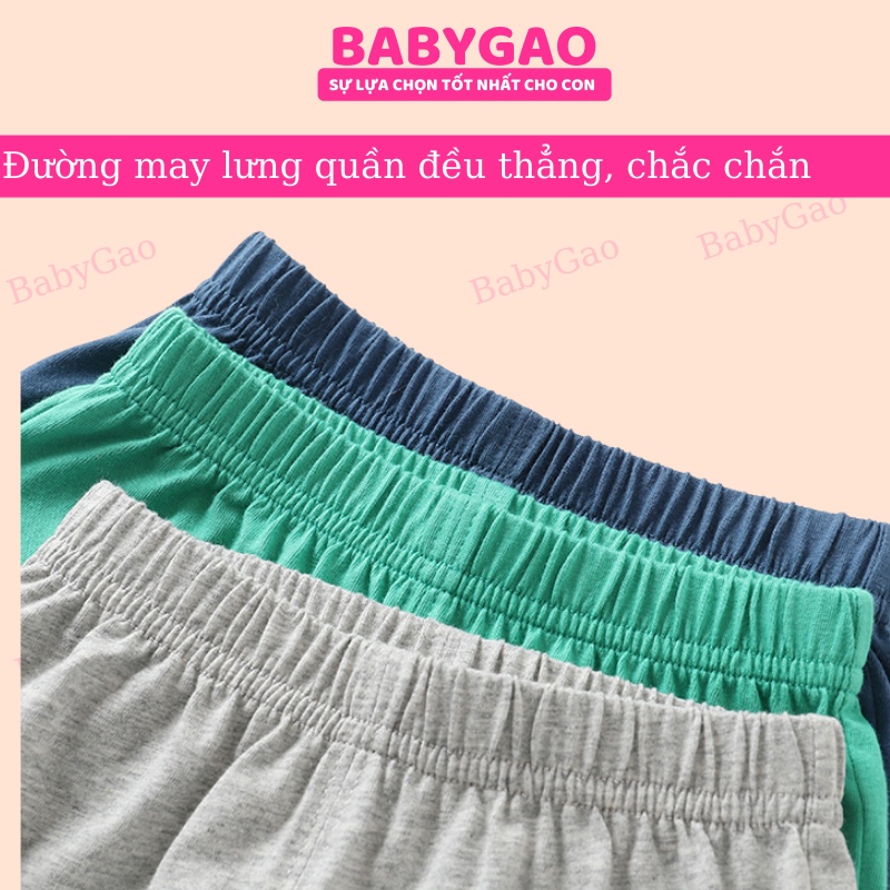 Bộ Cộc Tay Cho Bé Thun lạnh BabyGao In Họa Tiết Thú 3D Cho Bé (6-18kg) mẫu hè 2022