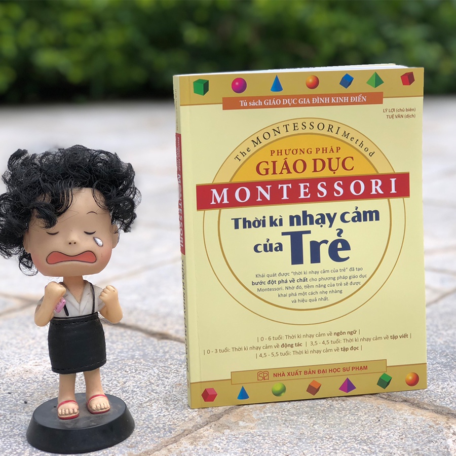 [MÃ giảm 40K]Sách - Bộ 3 cuốn Cẩm nang nuôi dạy con theo phương pháp Montessori - Phương pháp giáo dục Montessori