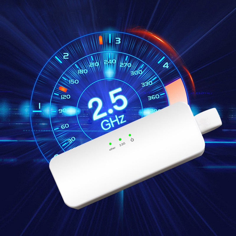 Type-C Gigabit Ethernet Network Card 2.5G LAN Wired Network Adapter