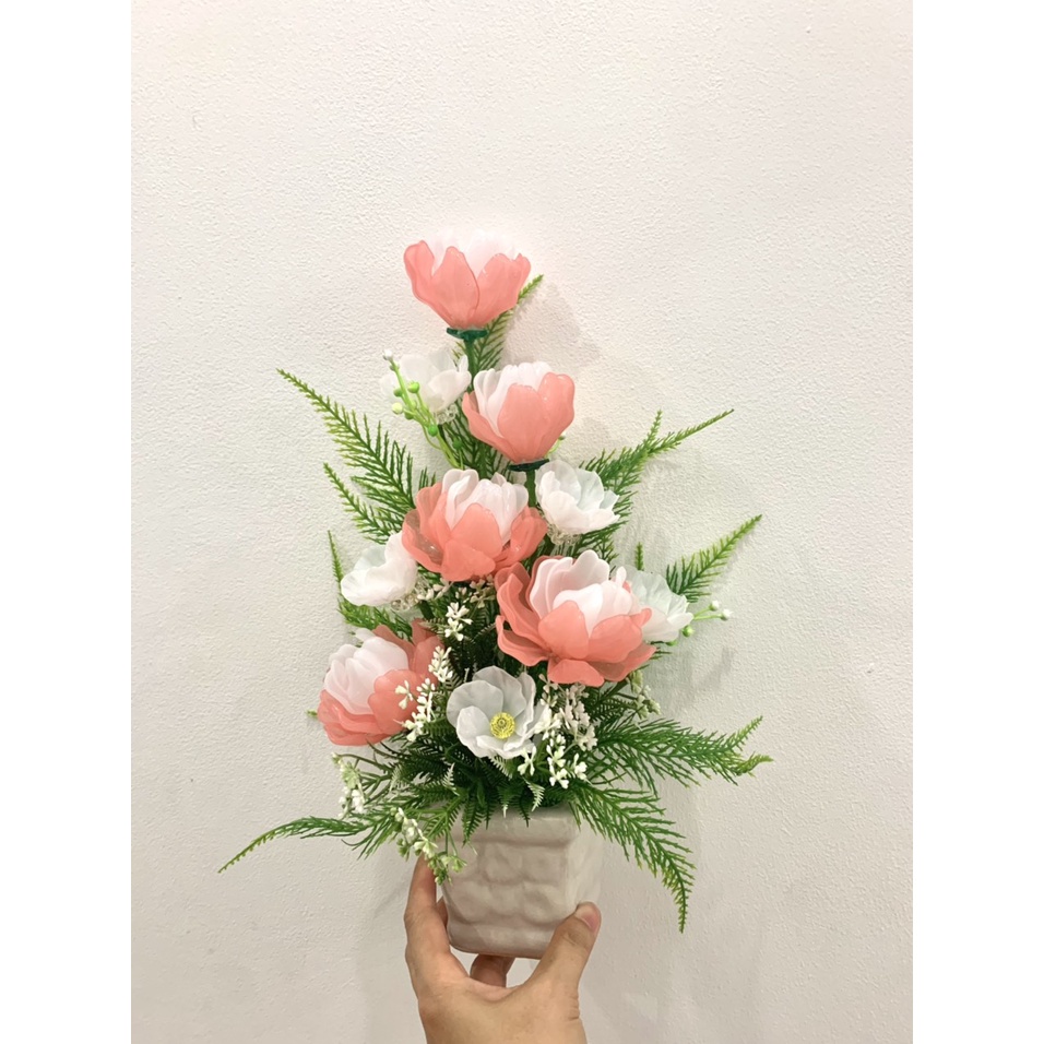 Hoa để bàn cao 35cm