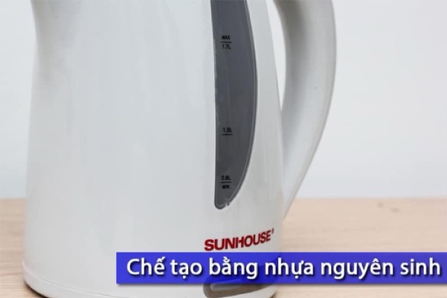 ẤM SIÊU TỐC SUNHOUSE 1,7L SHD1300