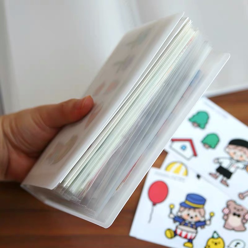 Sổ lưu trữ sticker, album đựng ảnh size A6