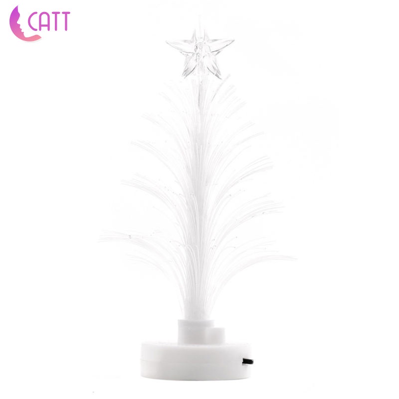 Đèn LED sợi quang nhiều màu sắc dùng làm quà tặng cho bé Cây thông noel