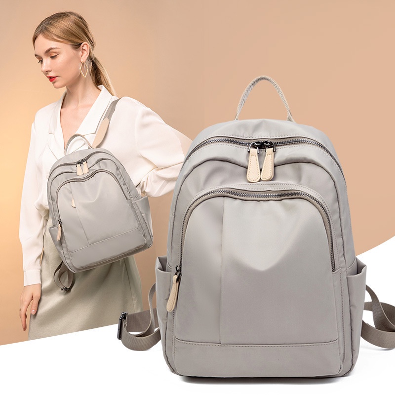 Ba Lô Vải Oxford Cao Cấp Kiểu Dáng Hợp Thời Trang Dành Cho Nữ