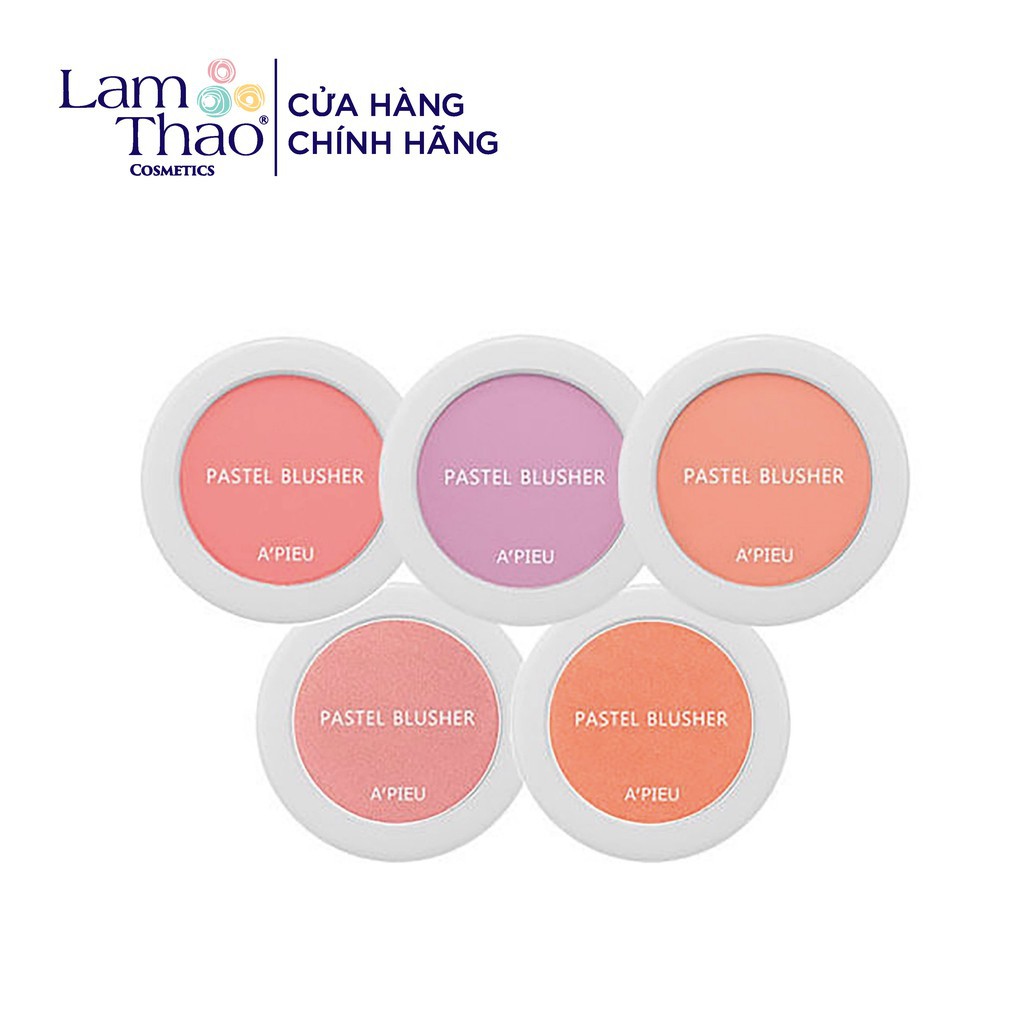 Q1 má phấn Dạng Phấn A'pieu Pastel Blusher [CÓ SẴN] 1