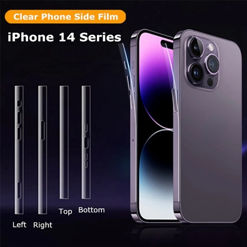 Miếng PPF dán viền bảo vệ cho Iphone 14 13 Pro Max / 12 Pro Max / 13 Mini