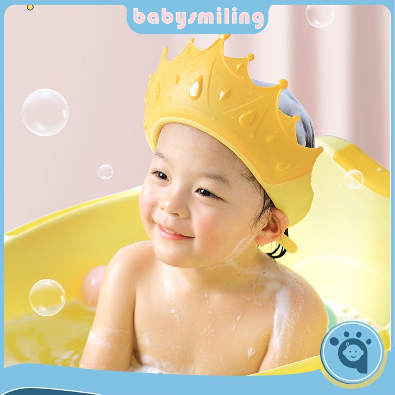 Nón Gội Đầu Cho Bé Chất Liệu Silicone PP Mềm Mại Có Thể Điều Chỉnh
