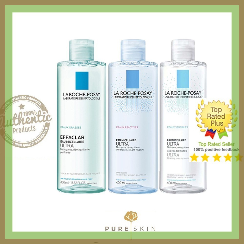 Nước tẩy trang Laroche Posay 400ml nội địa Pháp