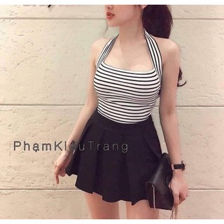 [ Sẵn video + Ảnh thật ] Chân váy xếp ly to thần thánh
