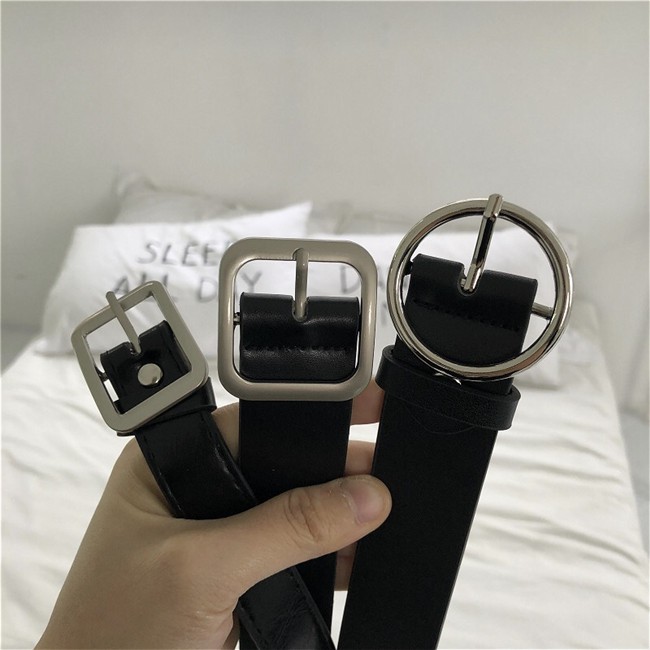 Thắt lưng da PU học sinh thời trang Hàn Quốc harajuku