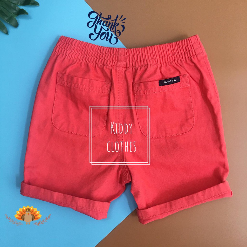 Quần kaki lưng thun bé trai hàng xuất dư xịn mẫu trơn chất mềm