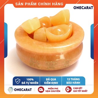 Bát Tụ Bảo (Tụ Bảo Bồn) Vàng Ngọc Hoàng Long Chiêu Tài Lộc - ONECARAT