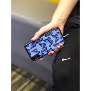 Ốp lưng cao cấp THINKCASE IPHONE Blue Butterfly (bướm xanh)